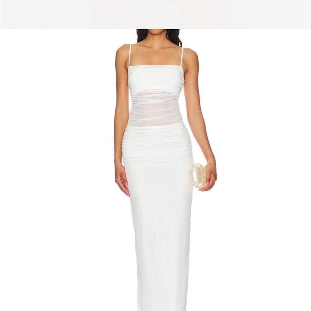 AFRM White Maxi Dress
